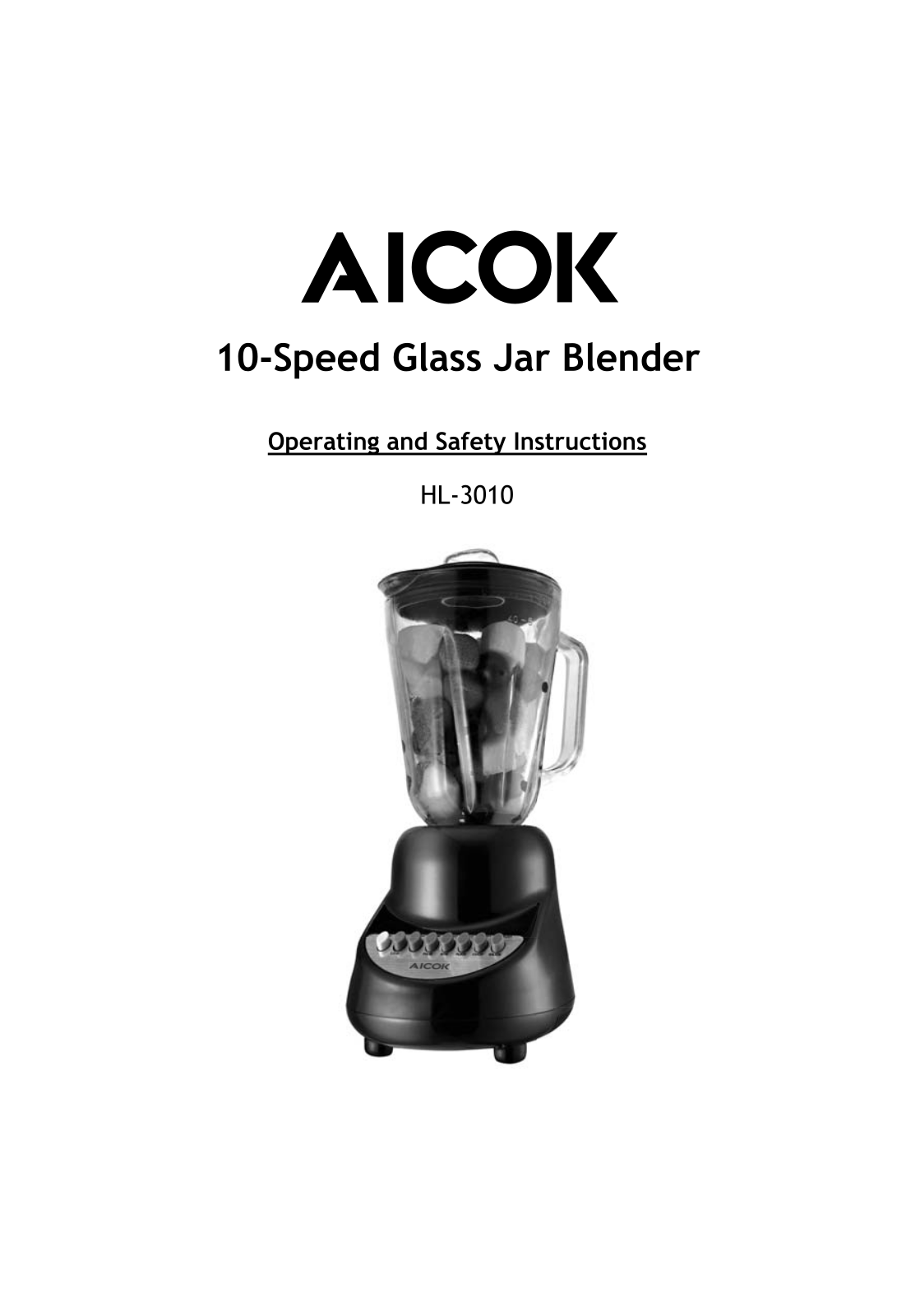 Aicok HL-3010 User Manual