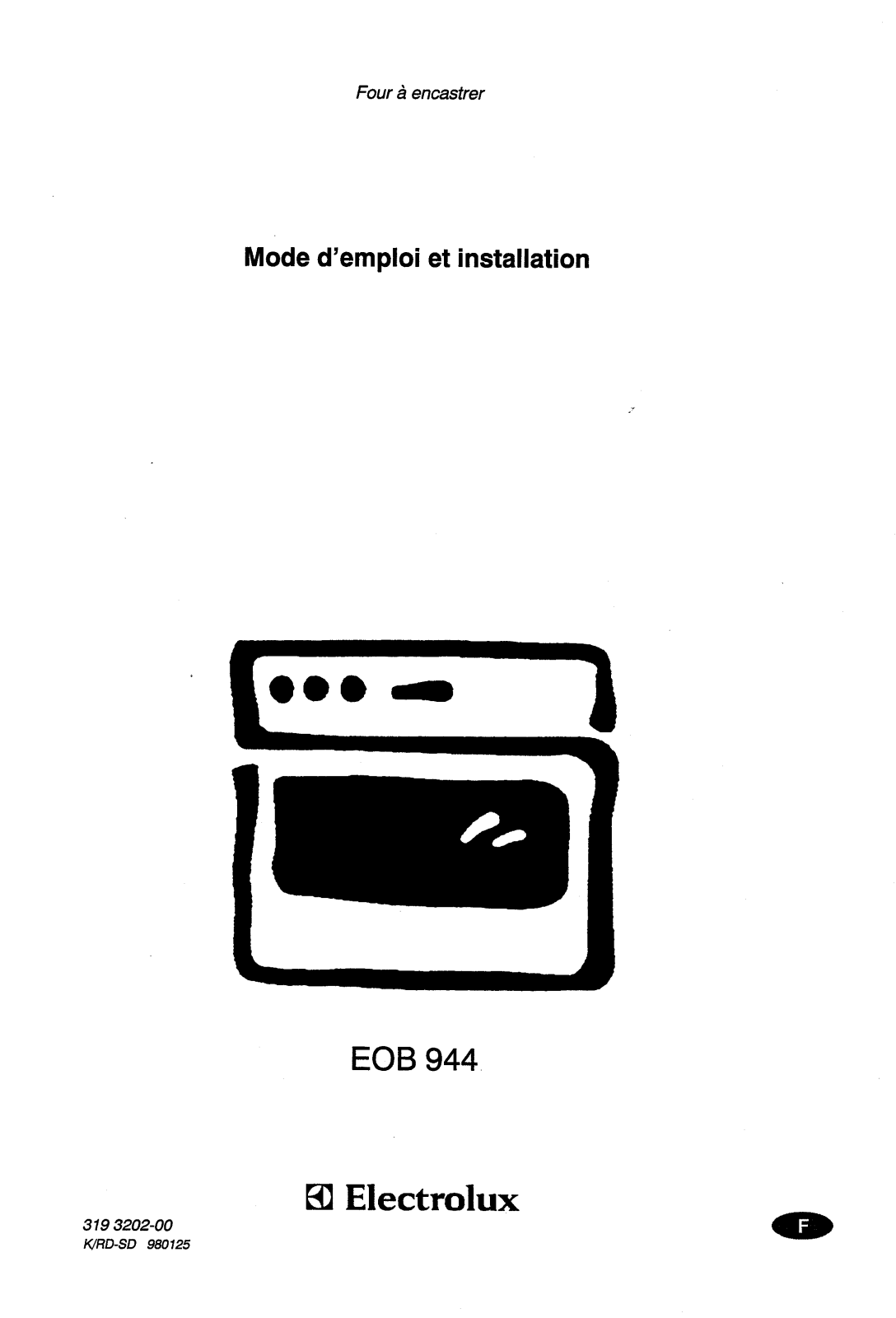 electrolux EOB944 User Manual