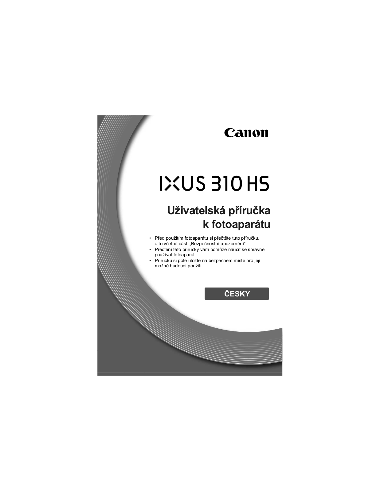 Canon IXUS 310 HS User Manual