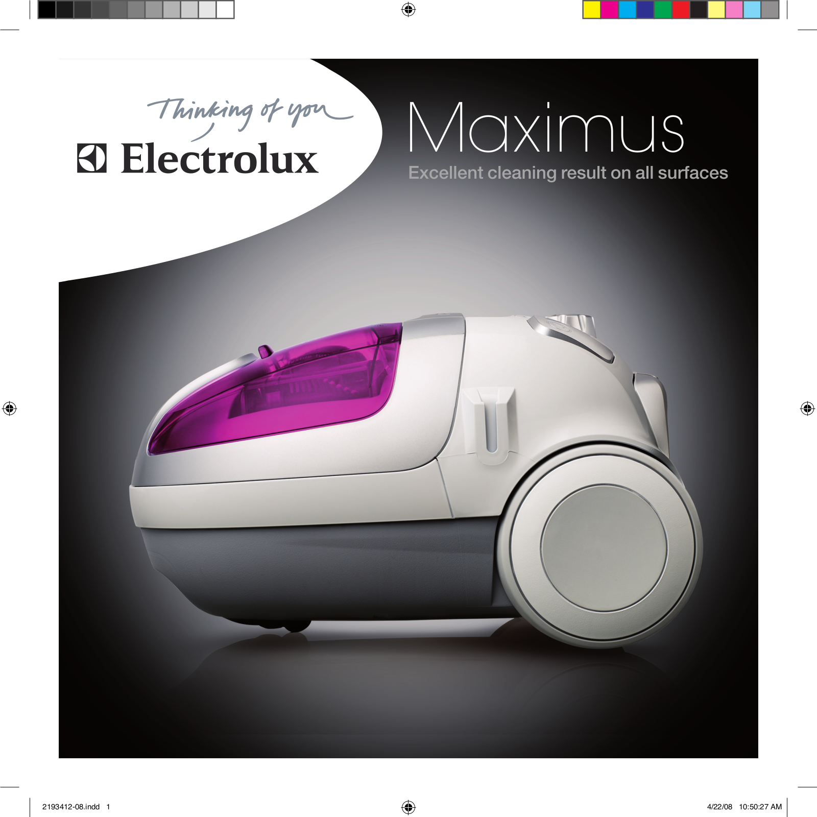 electrolux Maximus User Manual