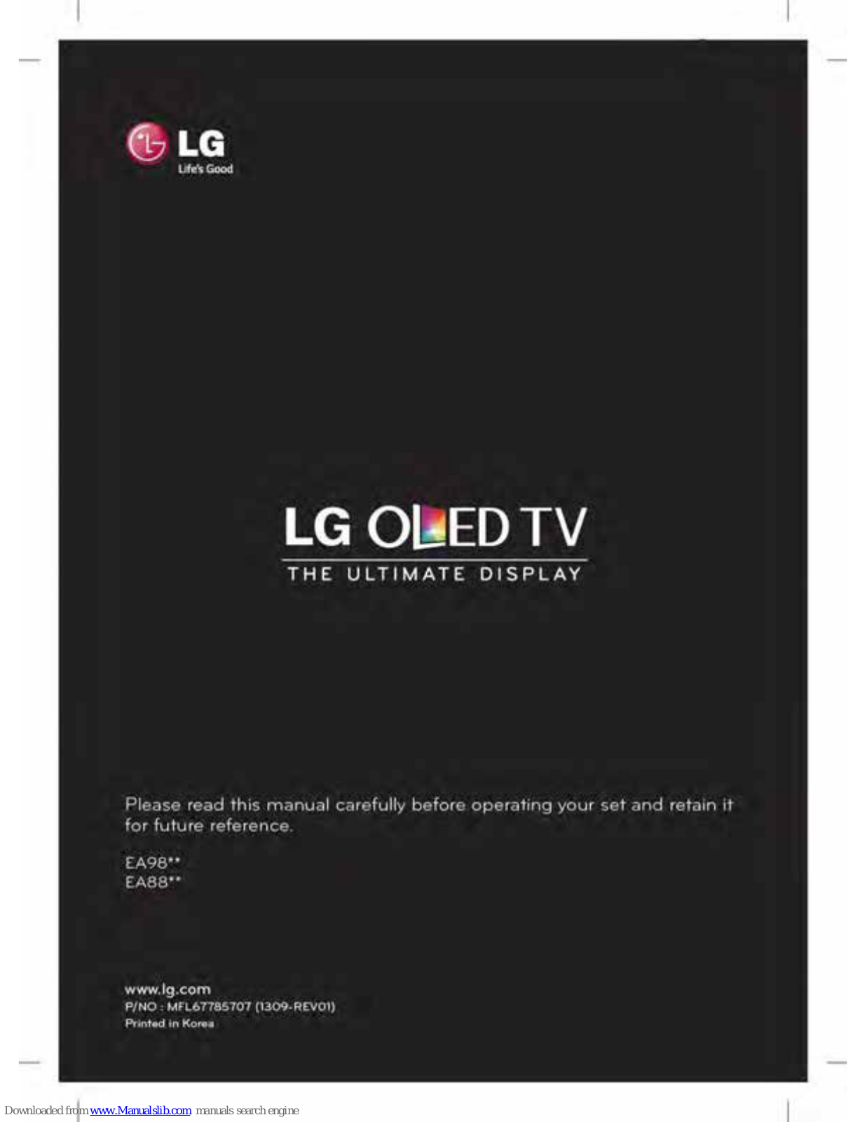 LG EA98, EA88 User Manual - ManualMachine.com