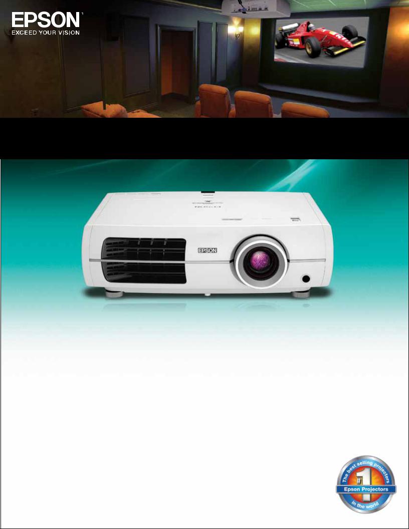 Epson PowerLite Home Cinema 8700UB Product Sheet