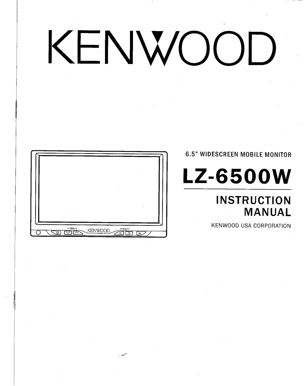 Kenwood LZ-6500W User Manual