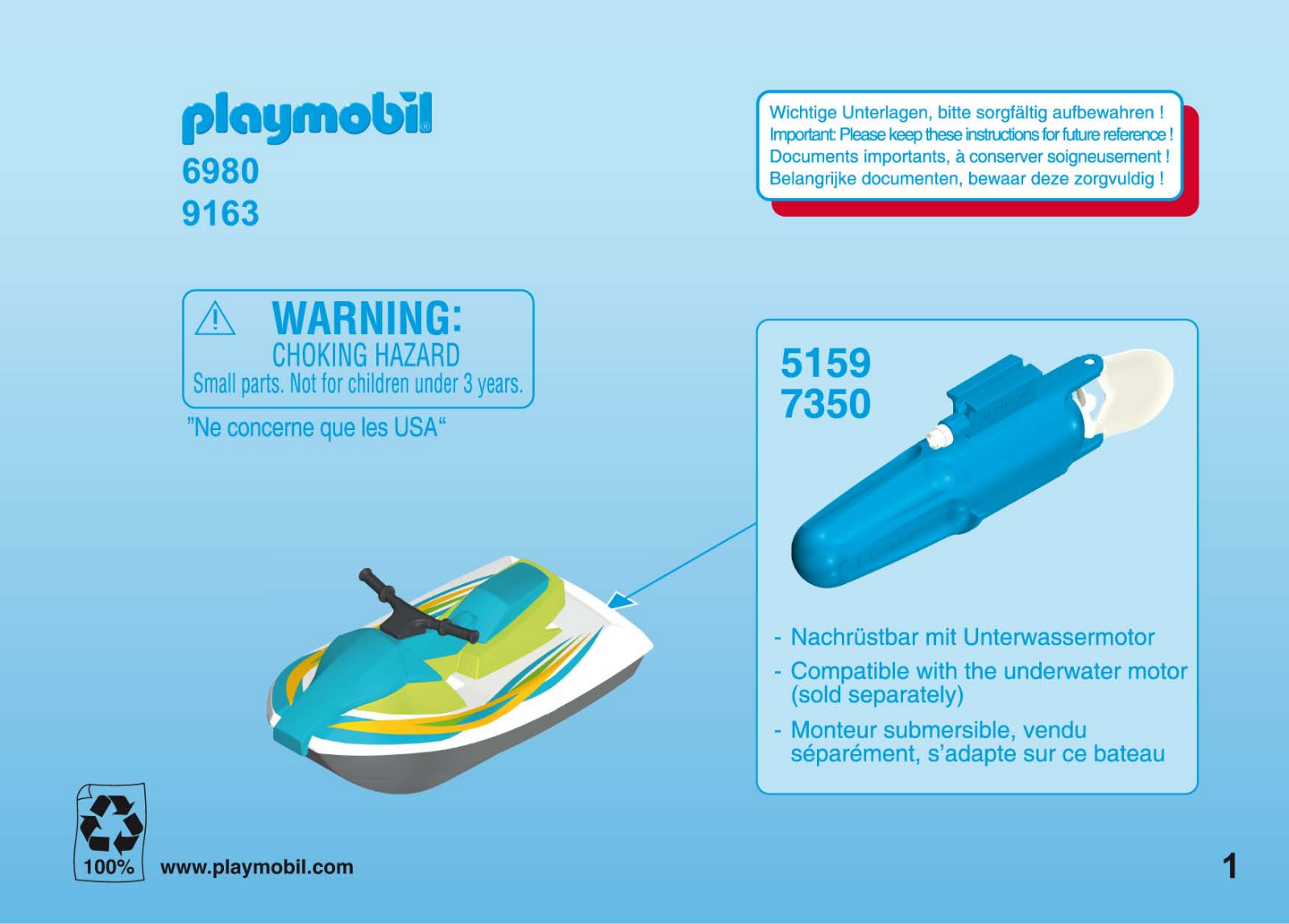 Playmobil 6980 Instructions