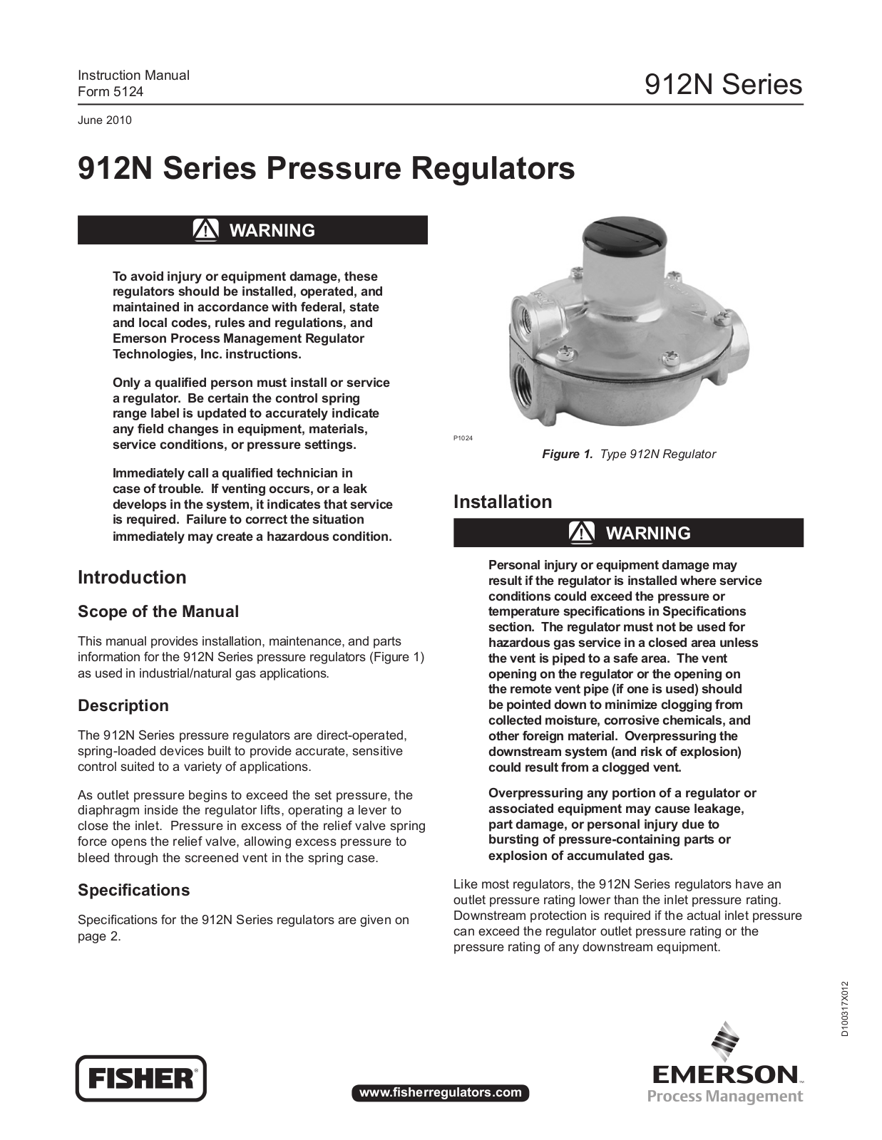 Emerson 912N Instruction Manual