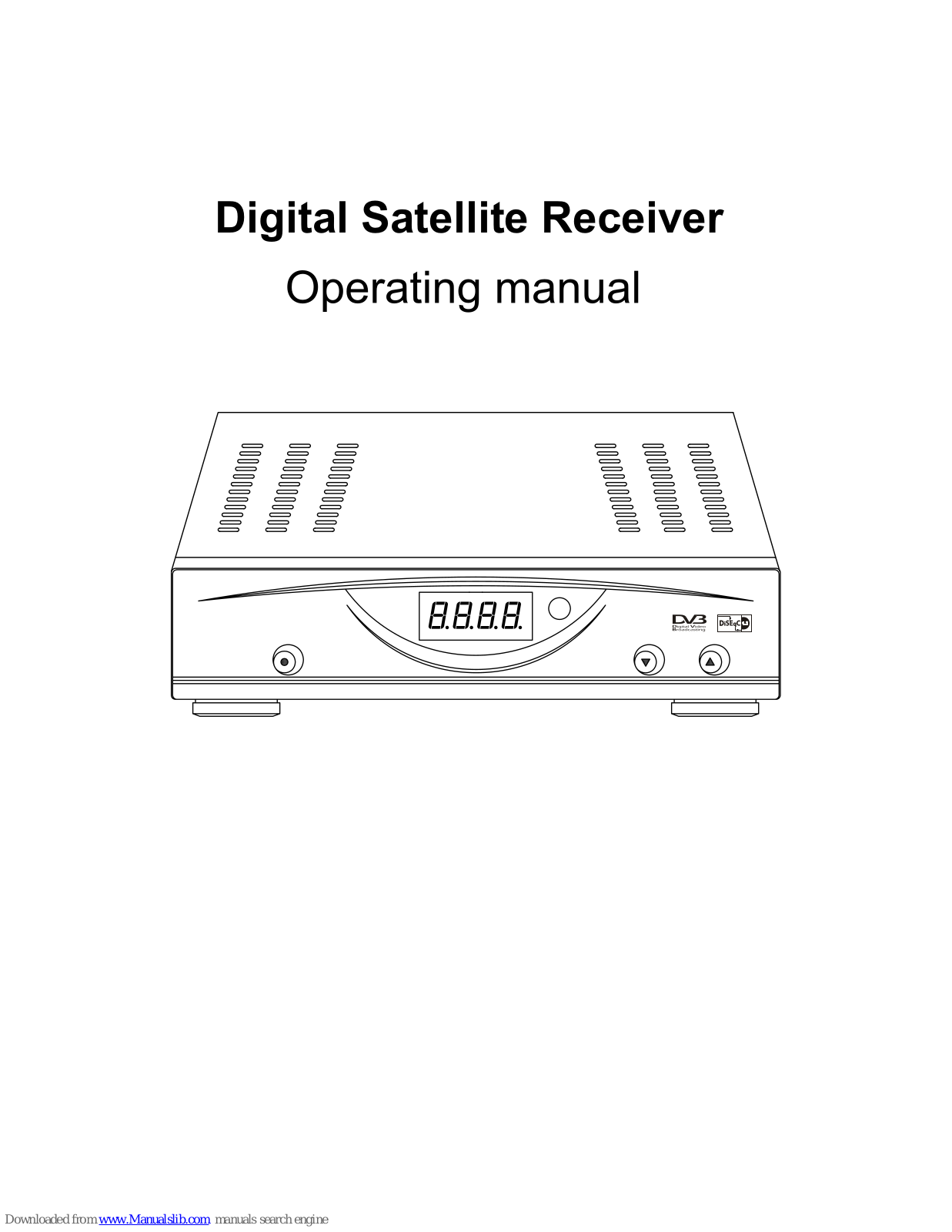 Traxis Digital satellite receiver Operating Manual