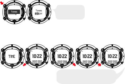 Suunto D6 QUICK GUIDE