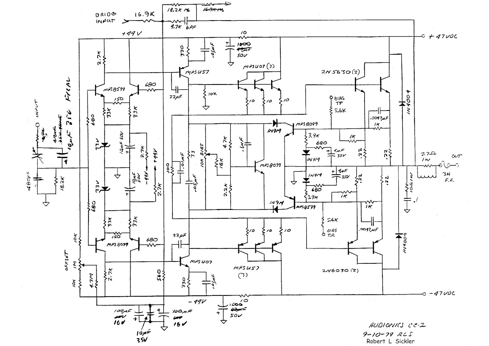 Other A Audionics-CC2 Schematic - ManualMachine.com