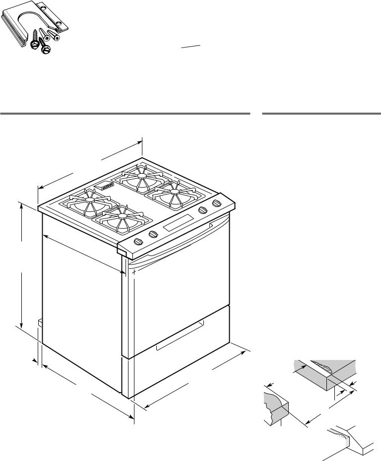 Whirlpool GW395LEGQ Installation Instructions