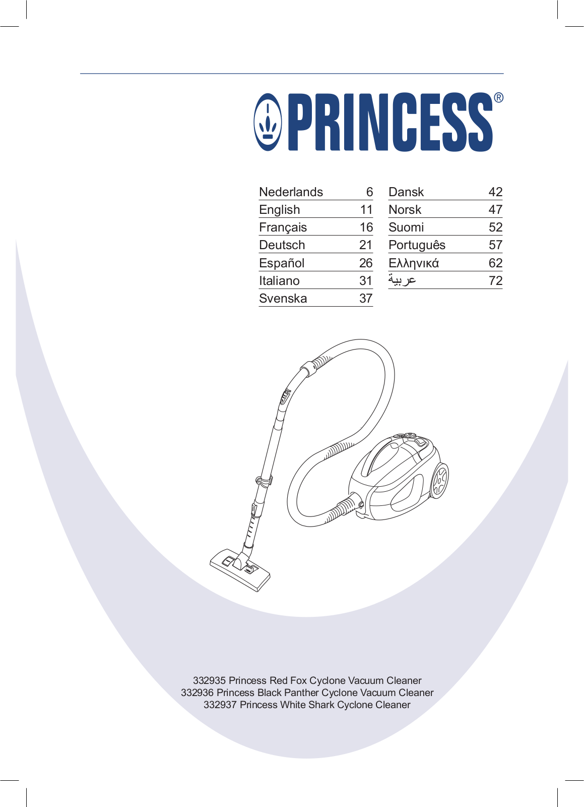 PRINCESS 332937 User Manual