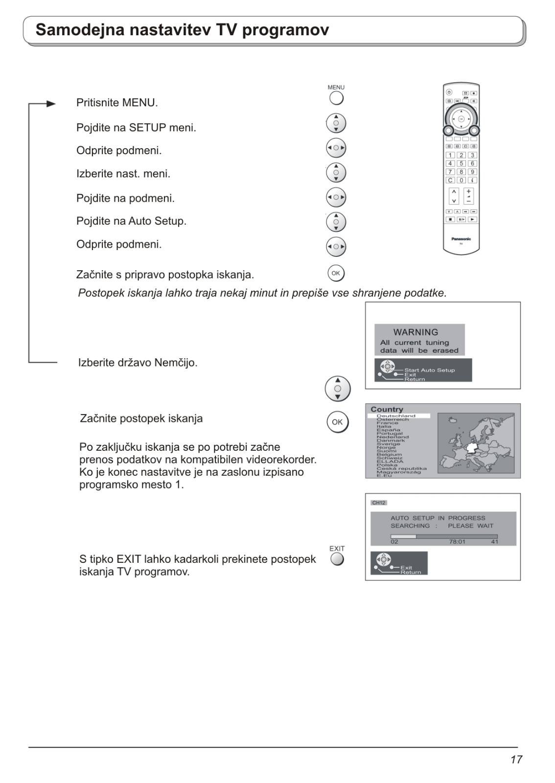 Panasonic TH-50PV500E, TH-37PV500E, TH-42PV500E Instructions Manual