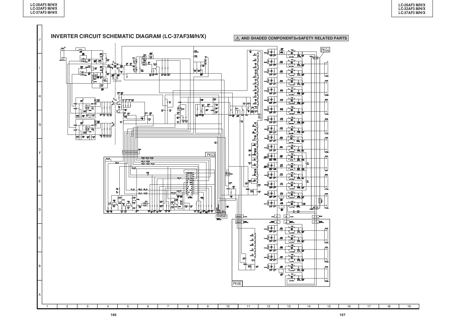 Sharp LC-26AF3, LC-32AF3 Schematic