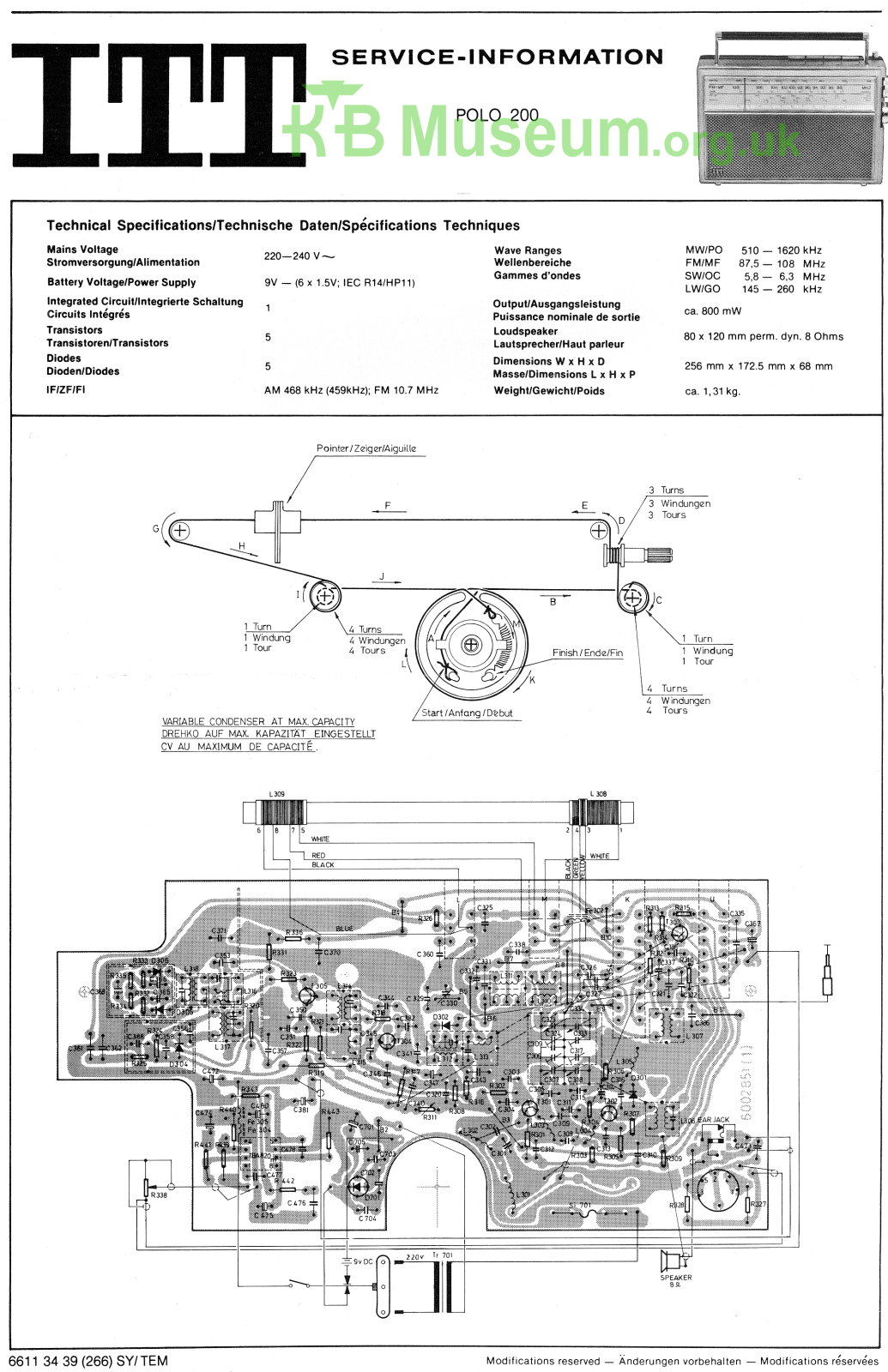 ITT Polo 200 User Manual