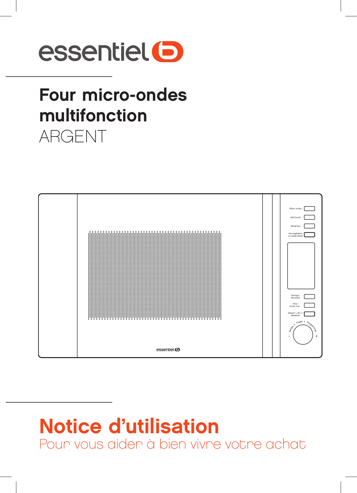 Essentielb ARGENT User Manual