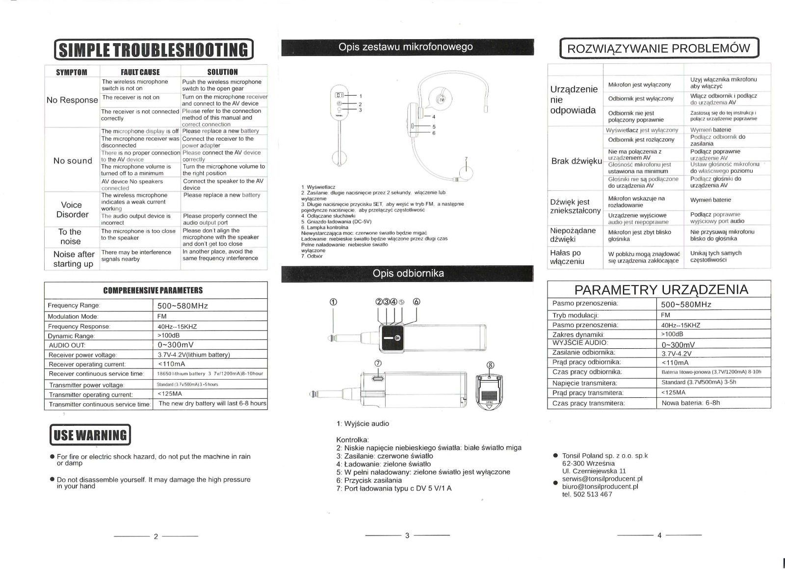TONSIL MBD 100 User guide - ManualMachine.com
