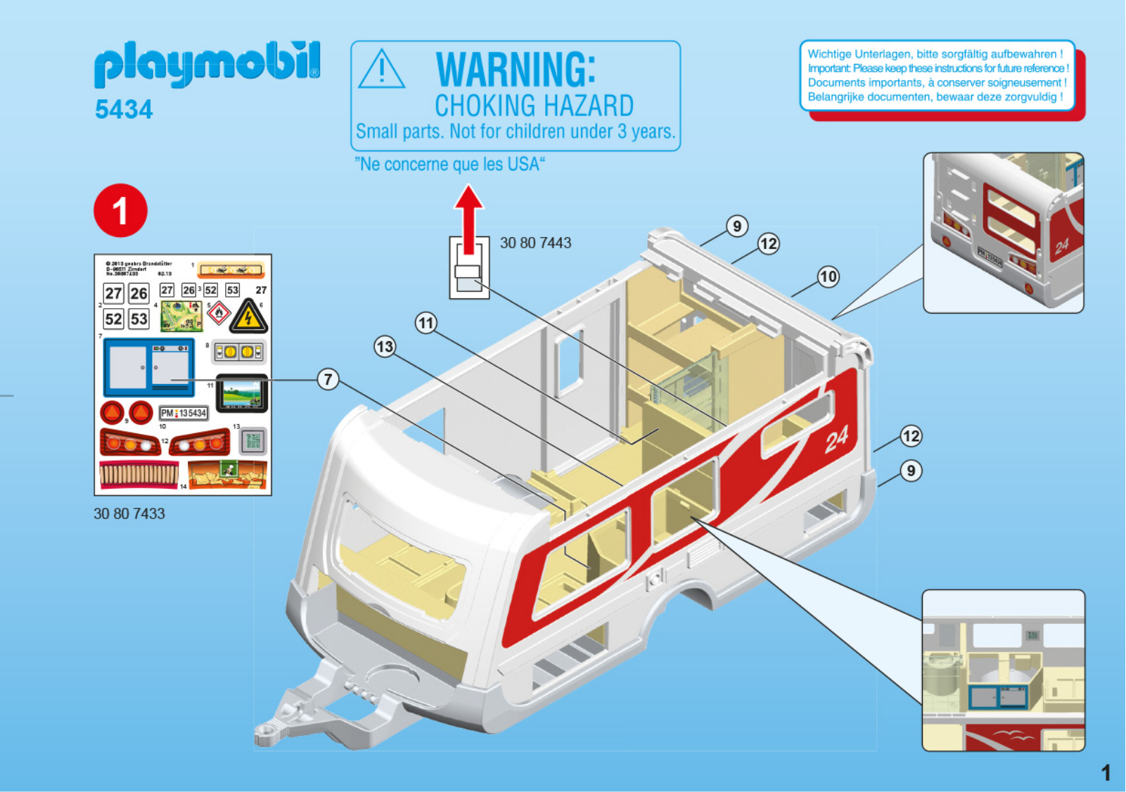 Playmobil 5434 Instructions