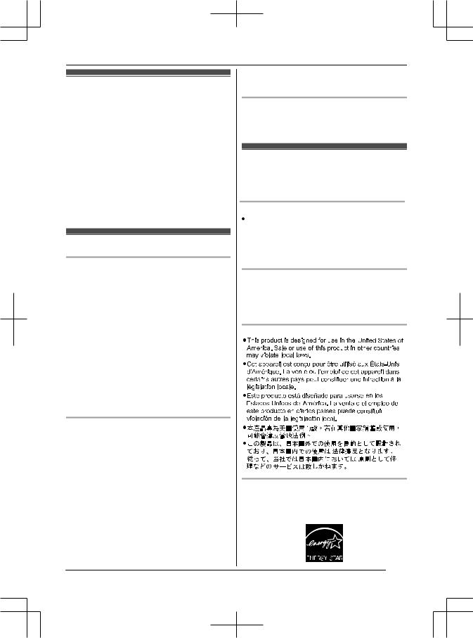 Panasonic of North America 96NKX TG9471 User Manual