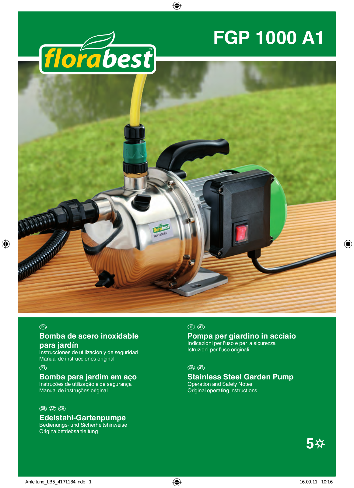 Florabest FGP 1000 A1 User Manual