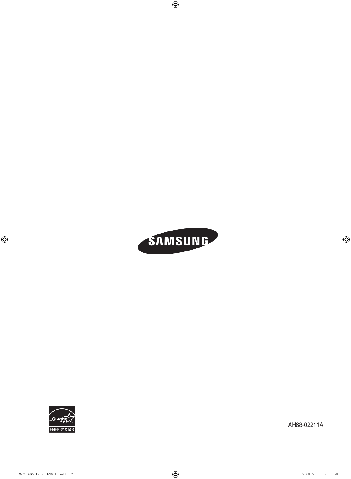 Samsung MAX-DG89T User Manual