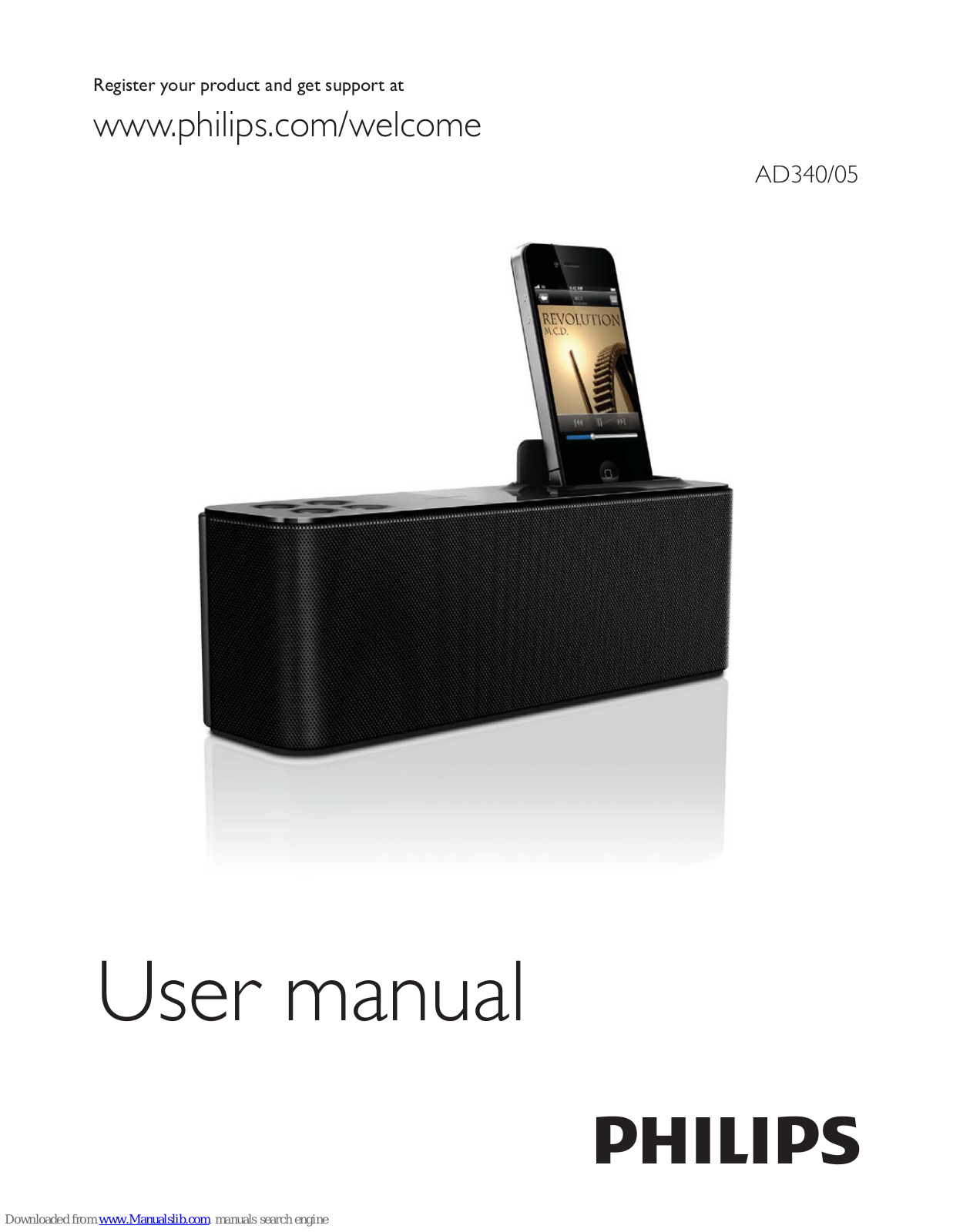 Philips AD340/05 User Manual