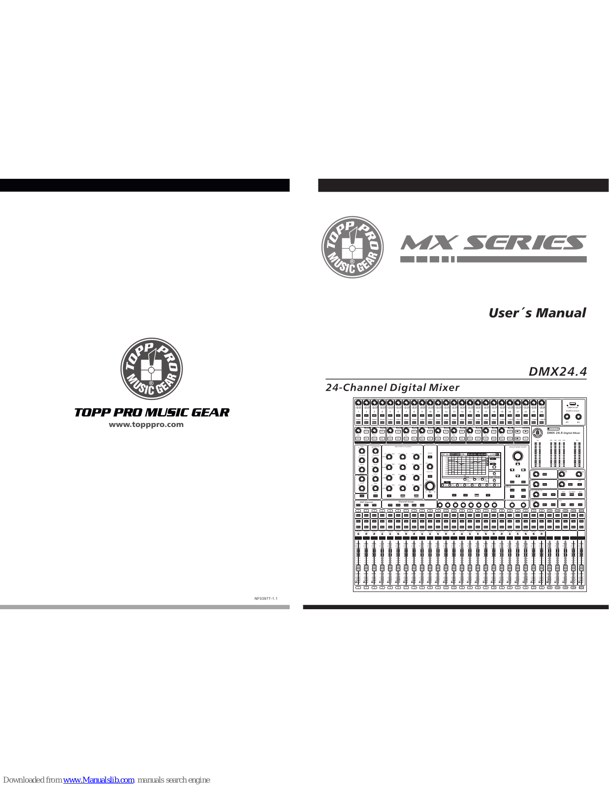 Topp Music Gear DMX24.4 User Manual