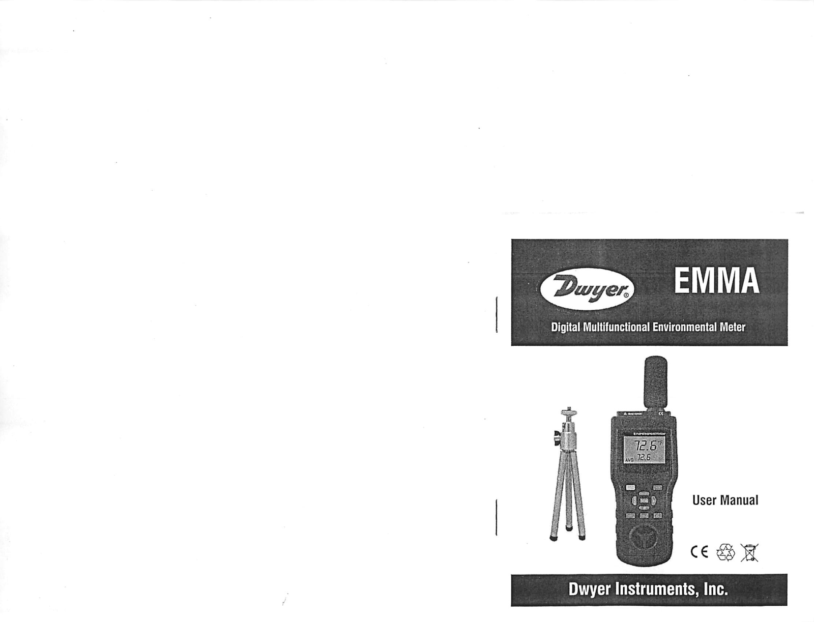 Dwyer Instruments EMMA Operating Manual