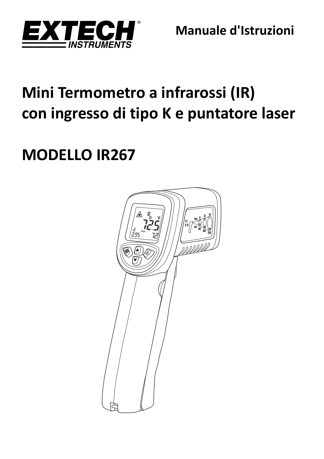 Extech IR267 User guide