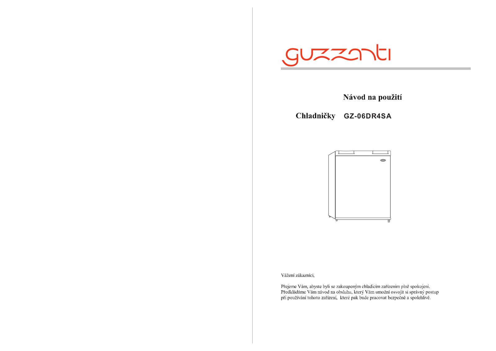 Guzzanti GZ06DR User Manual