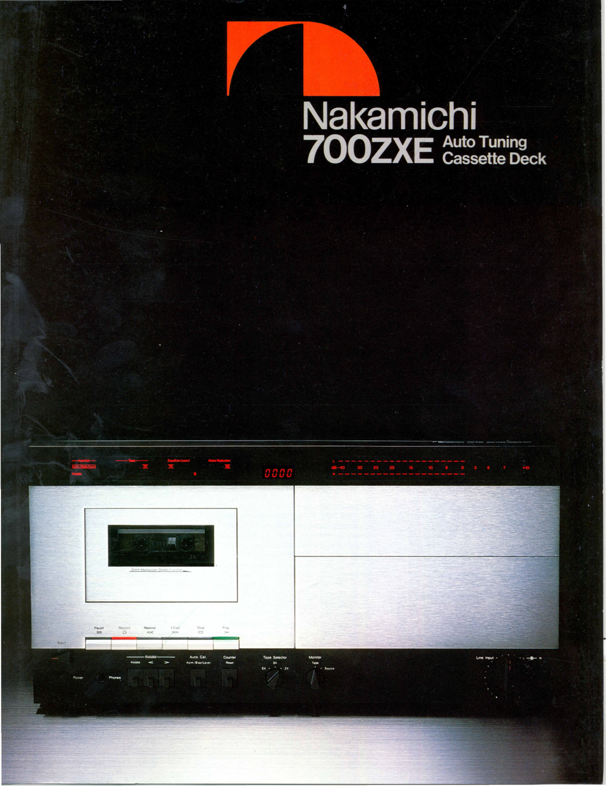 Nakamichi 700-ZXE Brochure