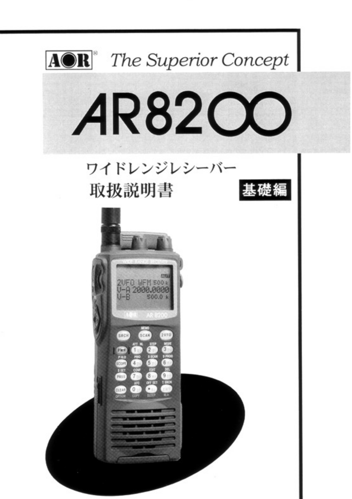 AOR AR8200 Instruction Manual