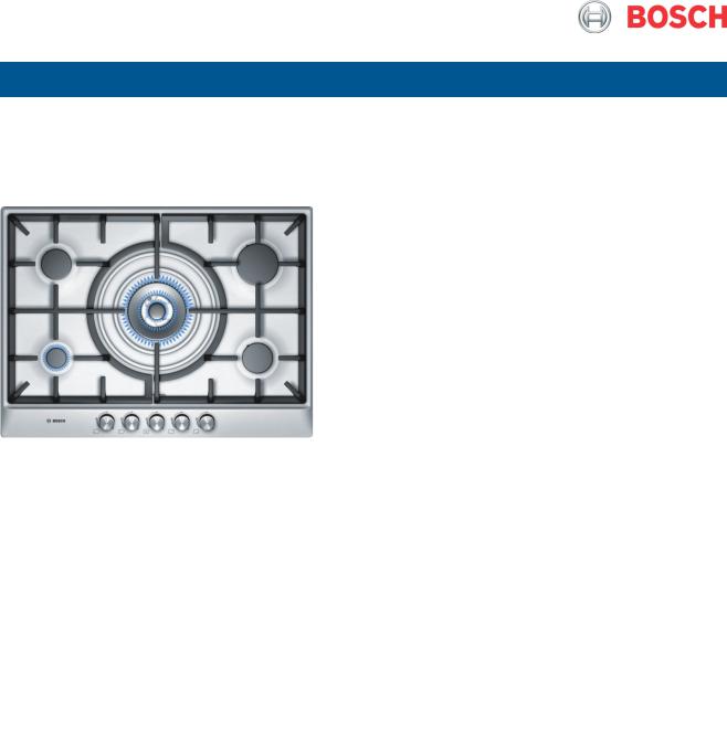 Bosch PCQ715B90A Specifications Sheet