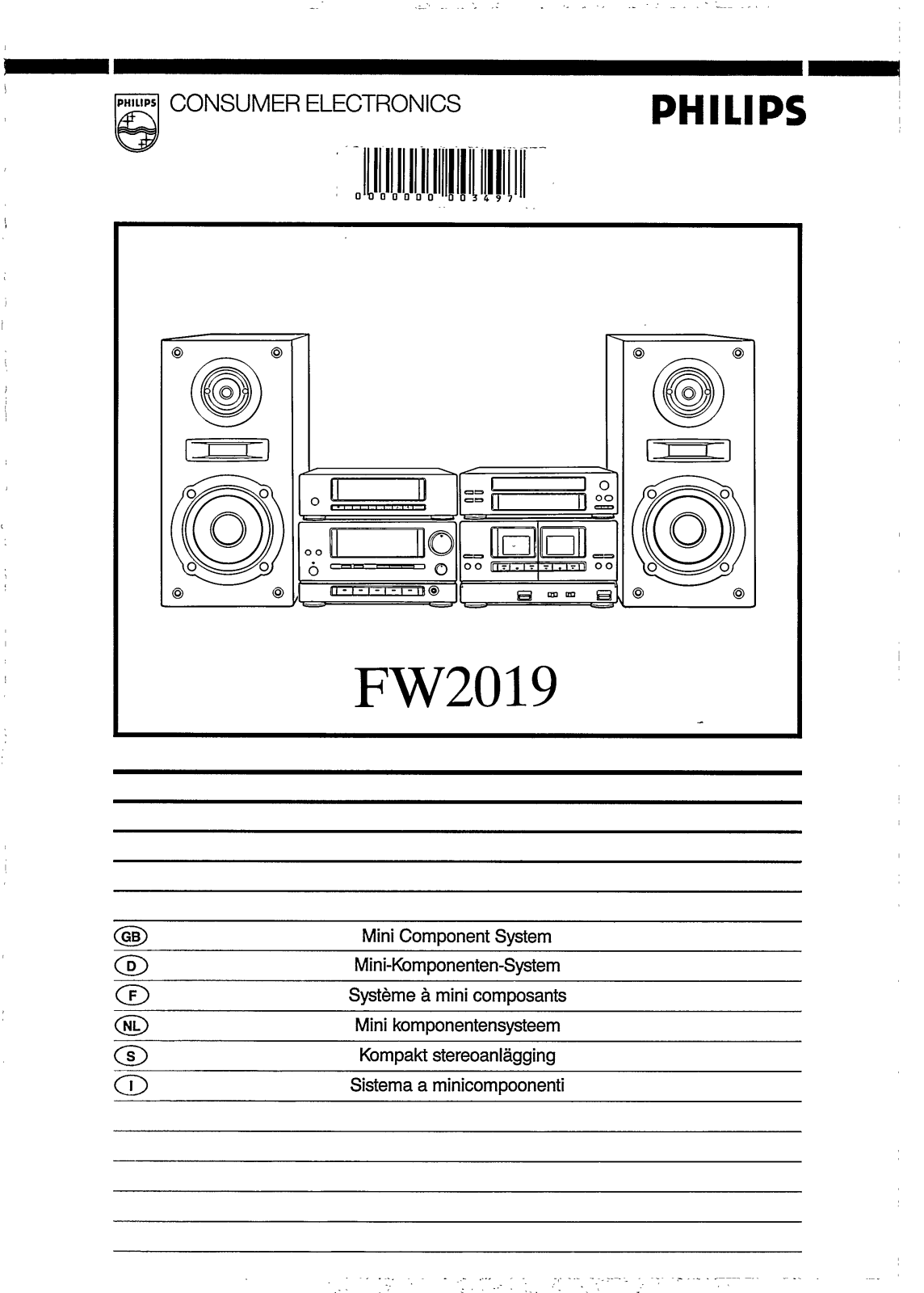 Philips FW2019 User Manual