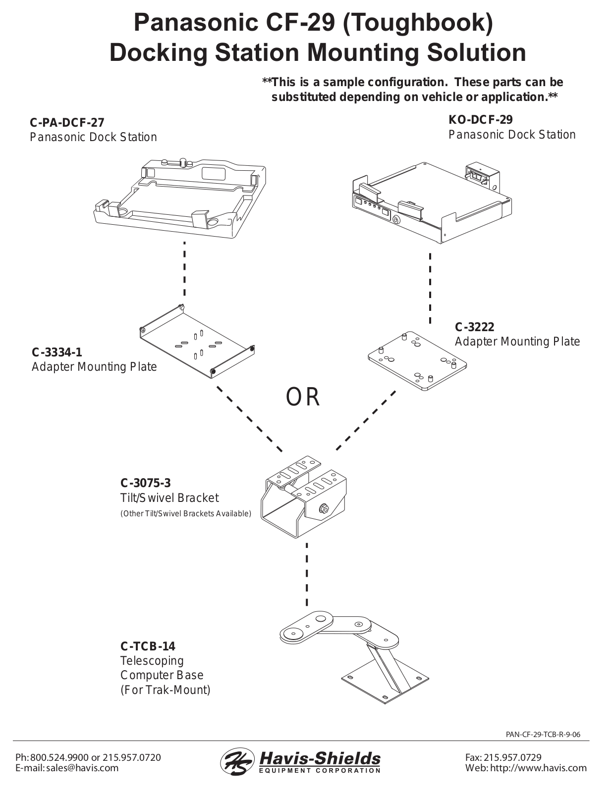 Havis-Shields CF-29 User Manual