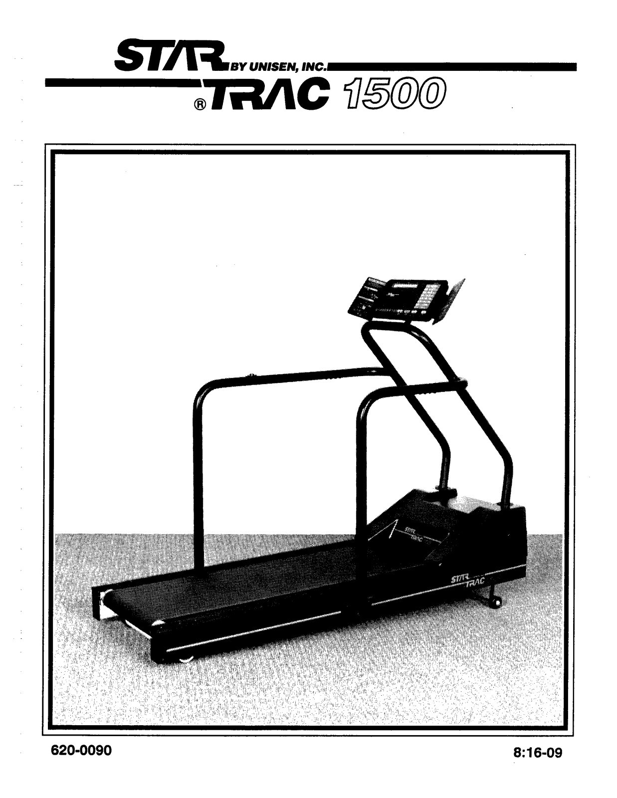 Star Trac 1500 User Manual