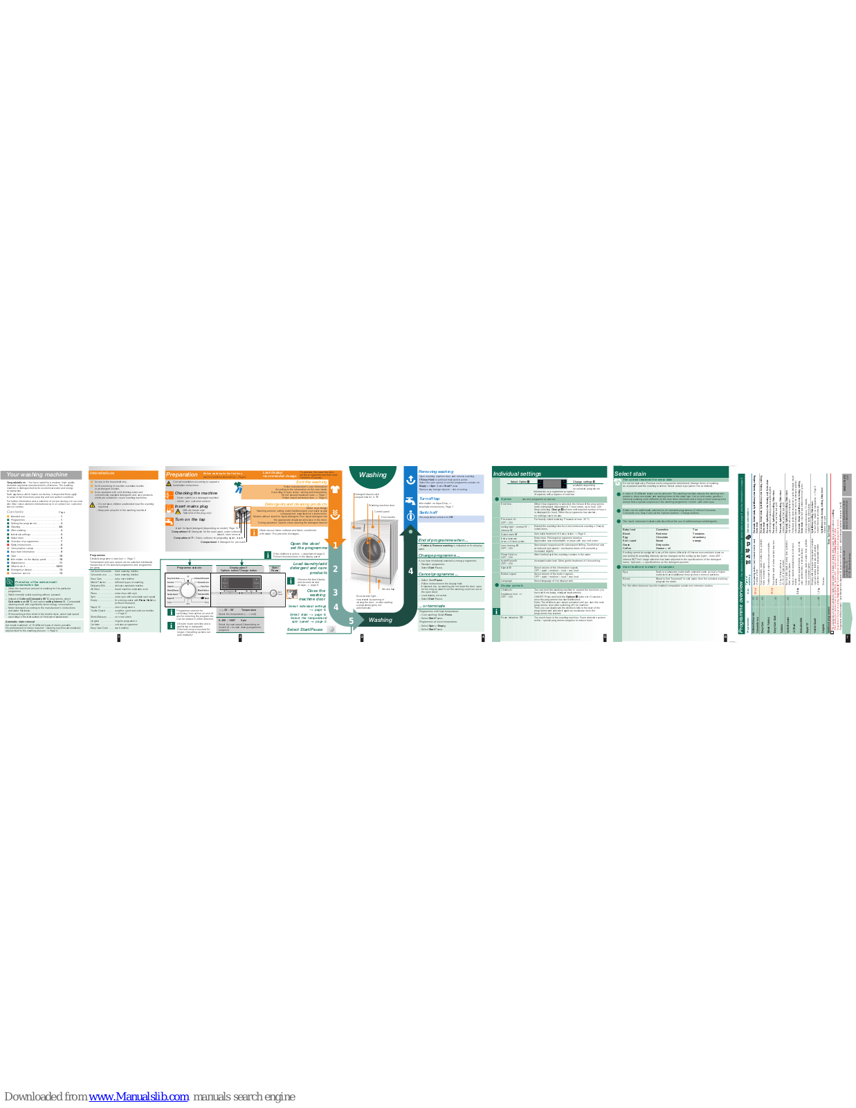 Siemens WM16S795GB,WM14S795GB,WM14S79BUK,WM16S79CGB Instruction Manual