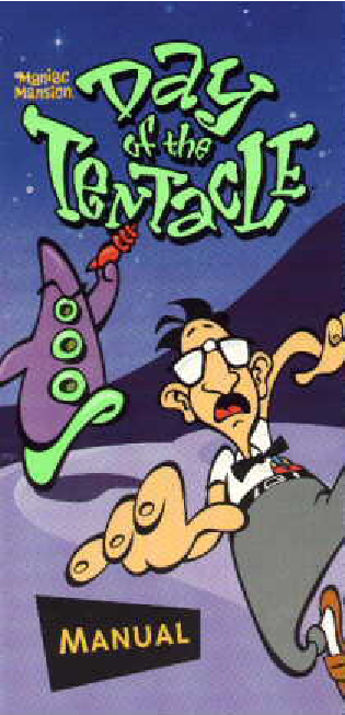 Games PC DAY OF THE TENTACLE User Manual