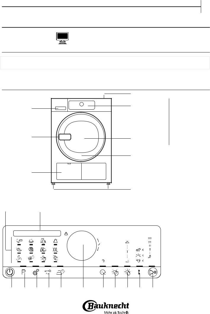 BAUKNECHT TRPC 76520 Daily Reference Guide