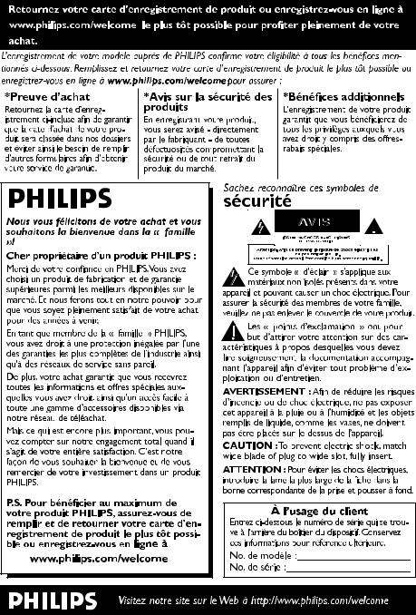 Philips DC910/37 User manual