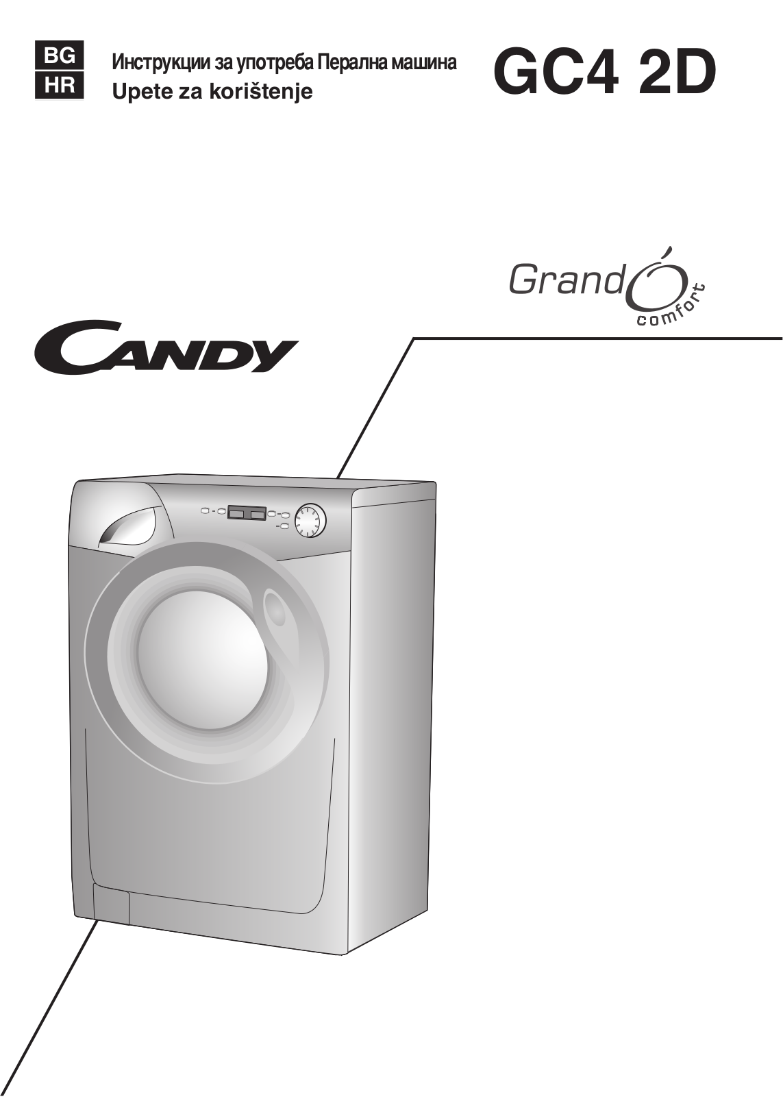 Candy GC4 1072D1 User Manual