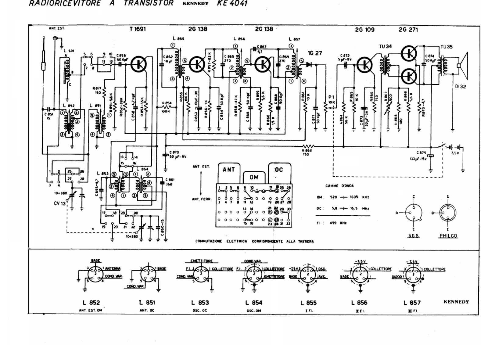 Kennedy ke4041 schematic