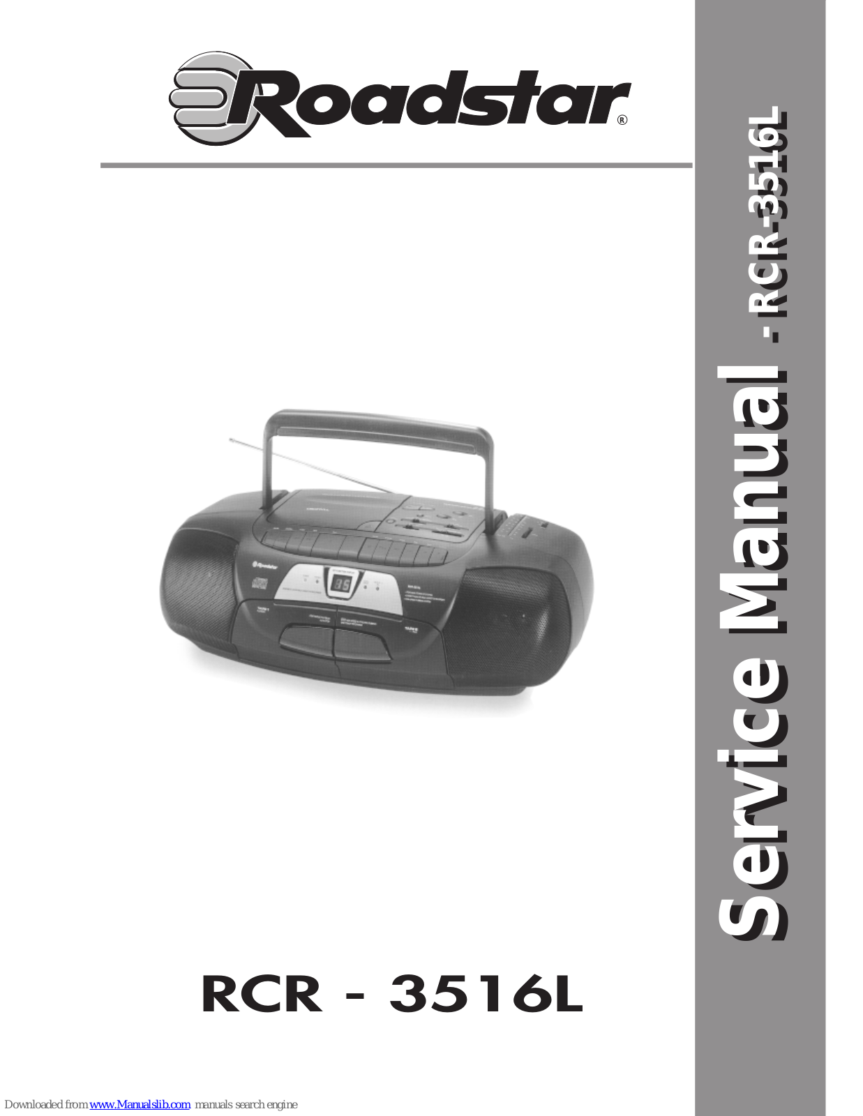 Roadstar RCR-3516L Service Manual