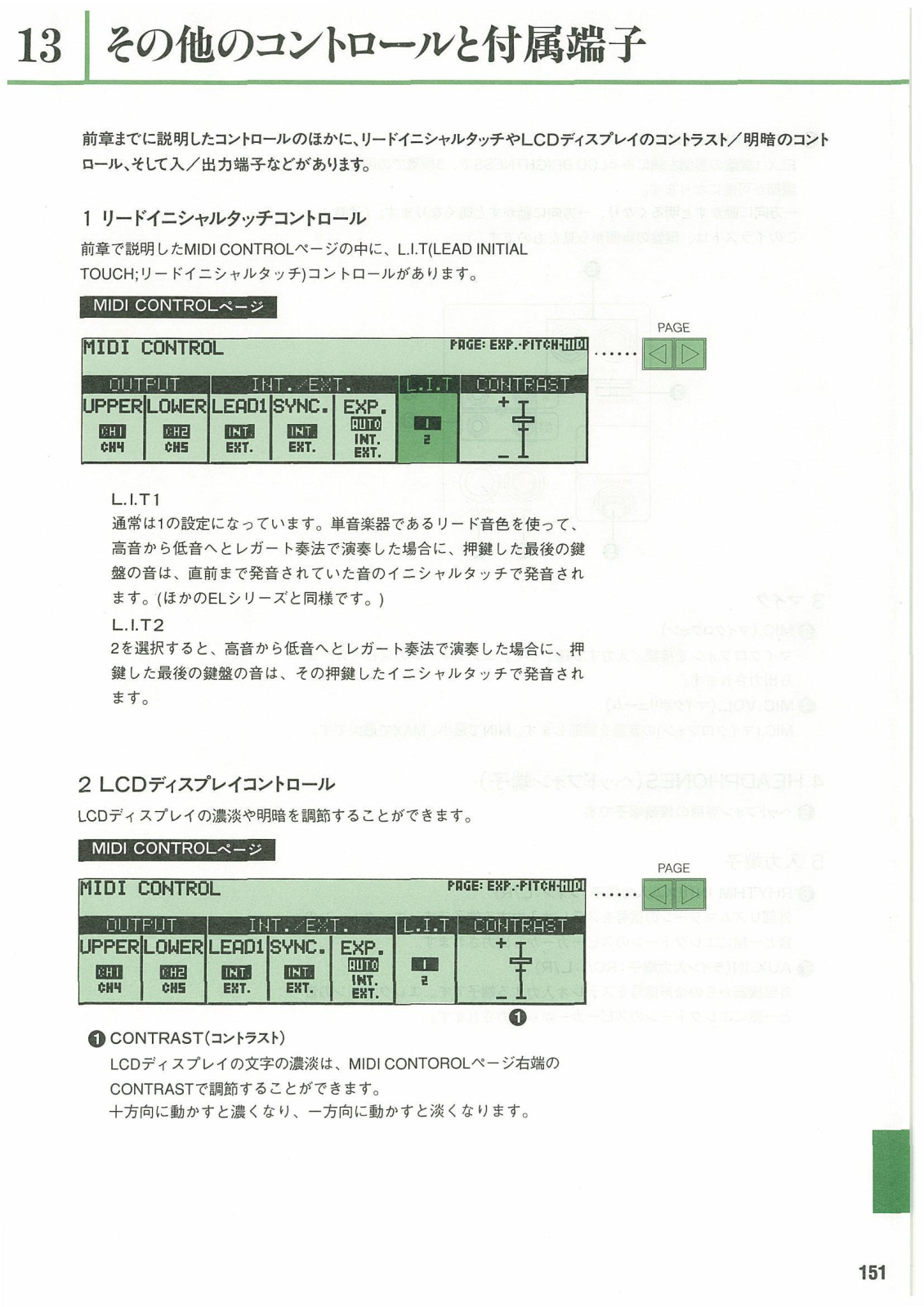 Yamaha ELX-1 User Manual