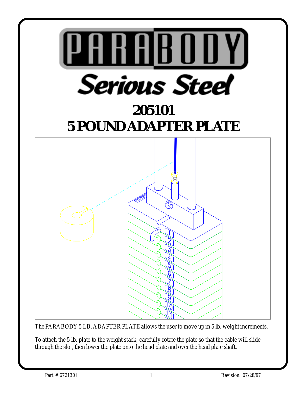 ParaBody 205101 User Manual