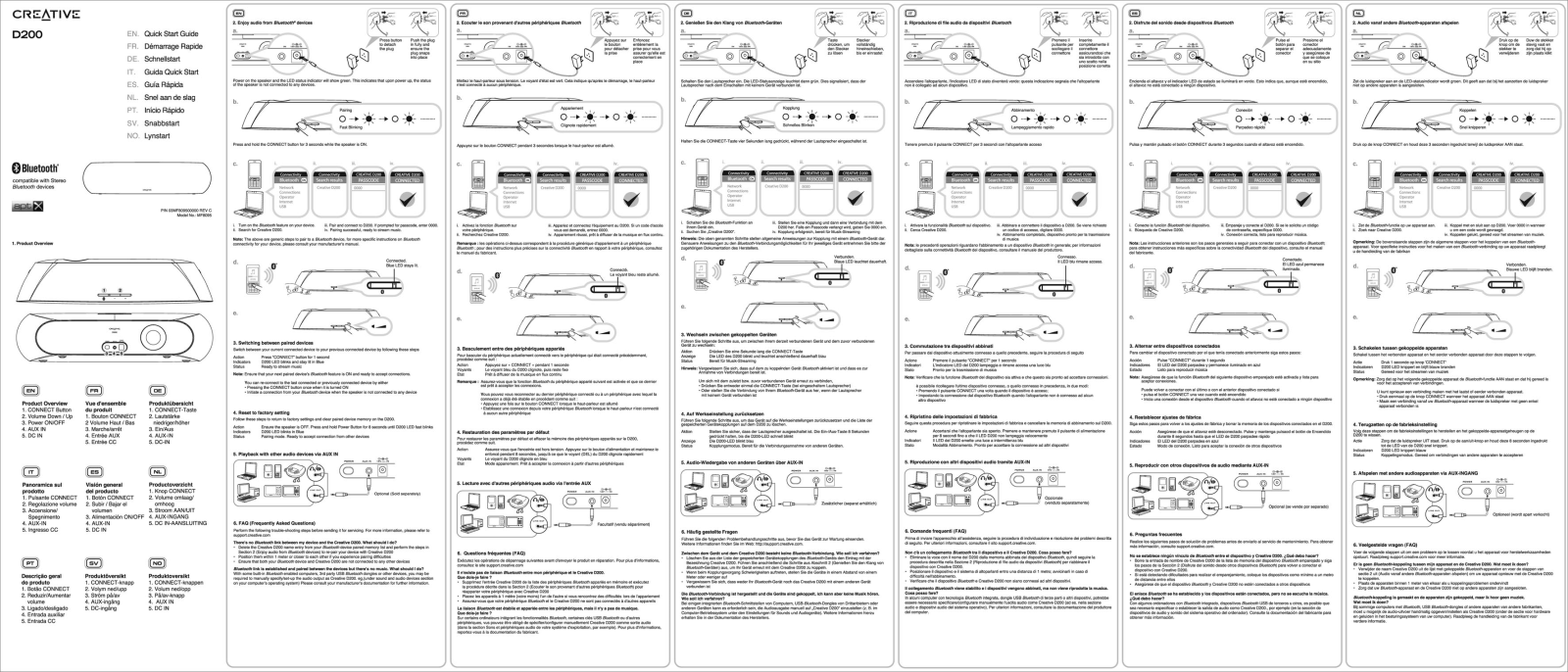 CREATIVE D200 User Manual