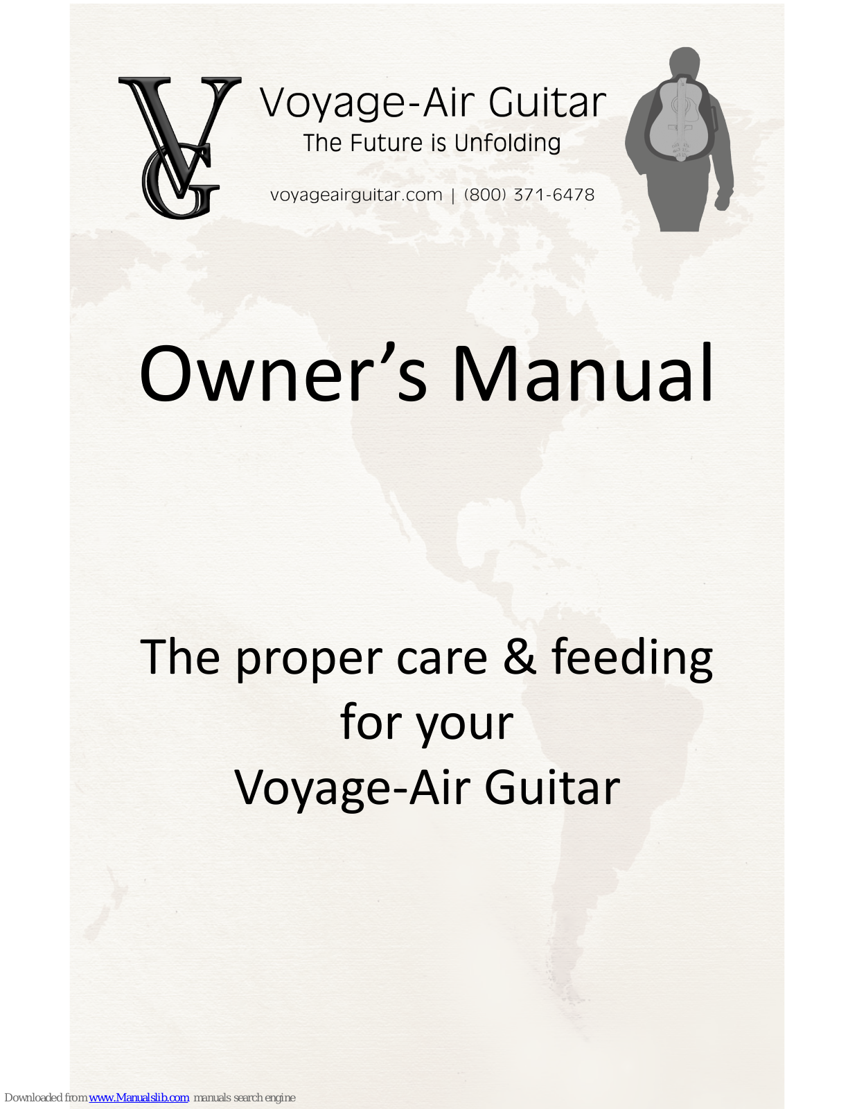 Voyage-Air guitar Owner's Manual