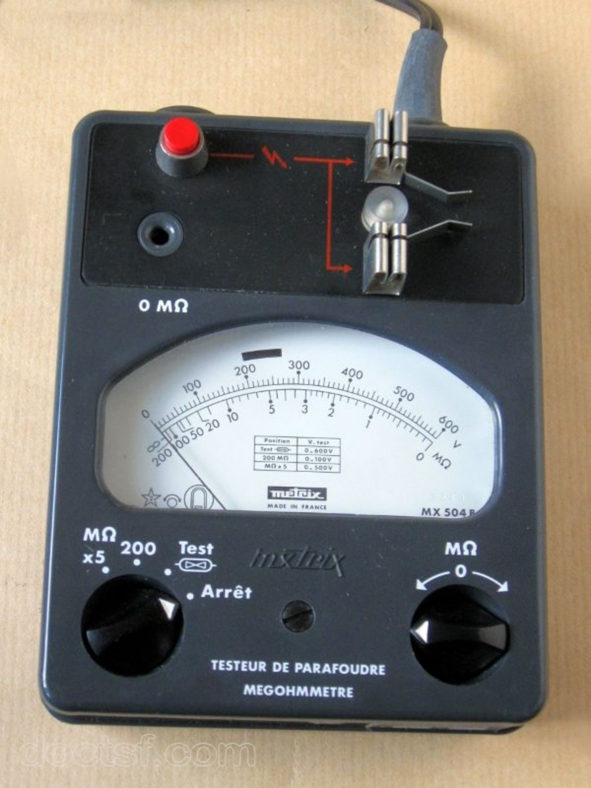 Metrix MX-504B Schematics