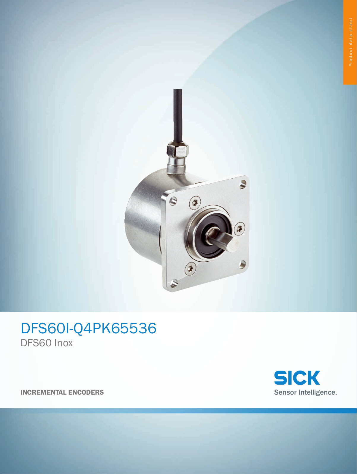 Sick DFS60I-Q4PK65536 Data Sheet