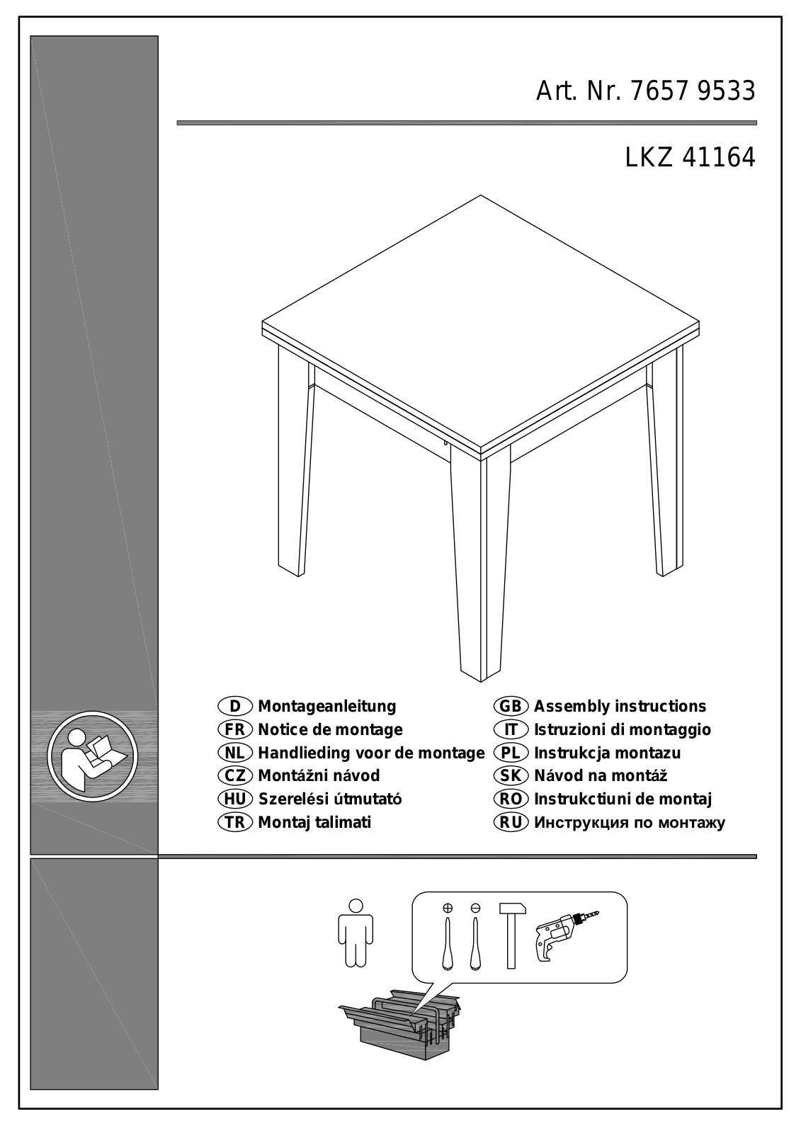 Home affaire Alor Assembly instructions