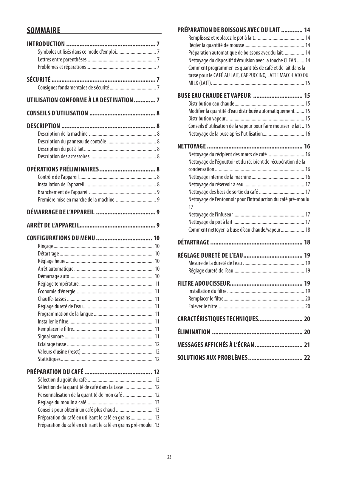 DELONGHI ESAM 26.455 MB User Manual