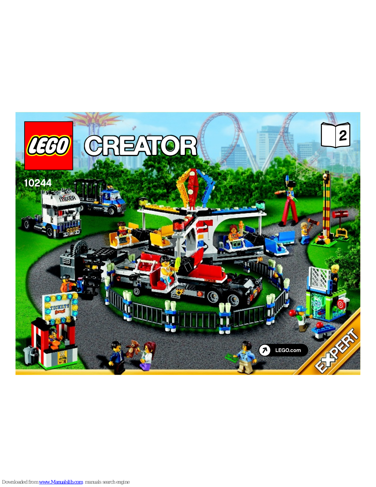 LEGO CREATOR 10244, creator 10243, 10242 Assembly Manual